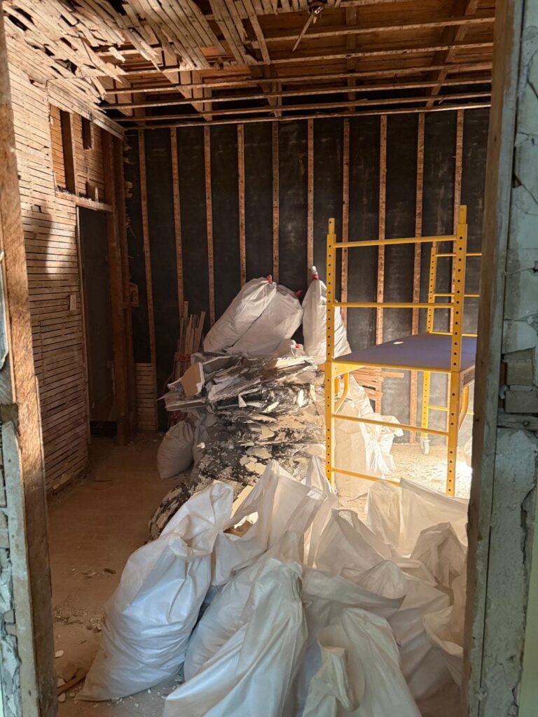 Interior demolition project