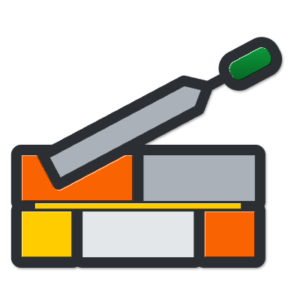 Brick and stone repointing icon