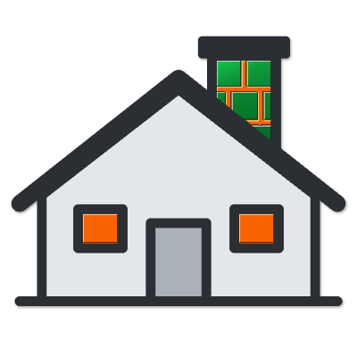 Chimney repair icon